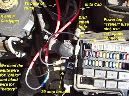 2003 Dodge Truck Without Tow Package Brake Controller Installation R And P Carriages Cargo Utility Dump Equipment Car Haulers And Enclosed Trailers In Chicago Ottawa Dekalb And Joliet Il