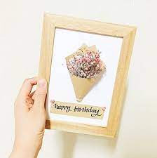 當乾燥花變成立體畫時 尖叫聲 成品美到妳也會想試試看 快點做一個放房間了啦 popdaily 波波黛莉的異想世界