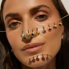 B I R T H S T O N E S 💎 Our new Crushed Birthstones are the ultimate gift!  With a sparkling stones set in our signature crushed gold, you can find the  perfect present in a necklace, earrings or charm!