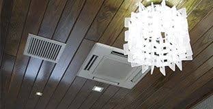 Ceiling Recessed Ductless Mini Split Air Conditioner Ductless Mini Split Ductless Wooden Ceiling Design