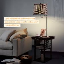 Brightech Madison Led Floor Lamp Swing Arm Lamp W Shade Ashleymodernfurniture Living Room Side Table Lamps Living Room Turquoise Living Room Decor