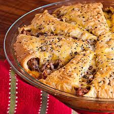 Italian Crescent Casserole Real Mom Kitchen Recipe Ground Beef Casserole Recipes Beef Casserole Recipes Recipes