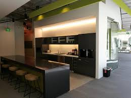 modern office kitchenette in houston