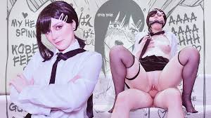 Kobeni Higashiyama and Denji Try Sloppy Blowjob Hard Pussy Fuck and Deep  Painful Anal