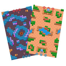 Click on the map name to see the full image. Brawl Stars Map Gallery Pixel Crux