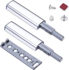 Some doorknob designs and configurations are more practical than others. Buy Magnetic Push Latches For Cabinets Jiayi Push To Open Cabinet Hardware Push Touch Latch Kitchen Door Push Release Latch For Drawer Closure Push Catch Aluminum 2 Pack Online In Turkey B0827hshyy
