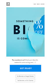 How 6 Brands Build Hype In Their Teaser Email Campaigns Email Design Email Marketing Design Inspiration Email Template Design Email Marketing Design
