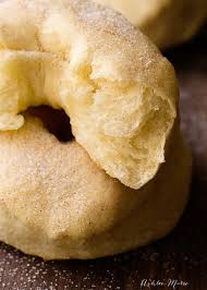 Baked Raised Donut Recipe Ashlee Marie Baked Yeast Donut Recipe Baked Donut Recipes Baked Doughnut Recipes