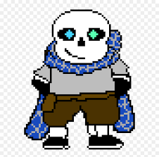 As long as you give credit, of course. Ink Sans Battle Sprite Hd Png Download 670x830 Png Dlf Pt