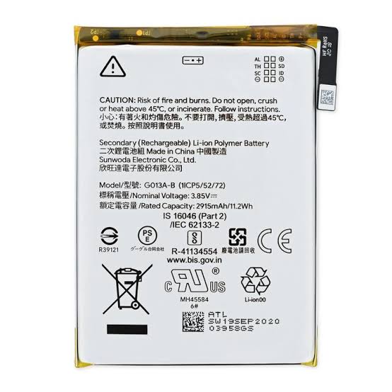 PIXEL ORIGINAL BATTERY - PIXEL 3 