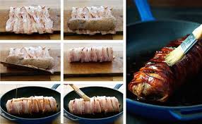 First preheat the oven to 350 degrees fahrenheit / 180 degrees celsius. Bacon Wrapped Pork Tenderloin Recipetin Eats