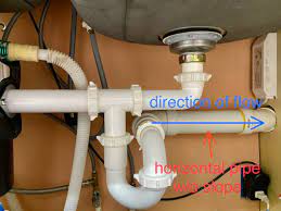 If you find a broken seal or washer, visit your local hardware store for a replacement part. Is This Horizontal Drain Pipe Under Kitchen Sink A Problem Home Improvement Stack Exchange