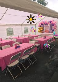 The arrangement for a single diner is called a place setting. Isela Decor 2 16 19 Peppa Pig Theme Party Table Setup Facebook