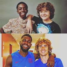 Mantente informado con las últimas noticias, videos y fotos de samuel umtiti que te brinda univision | tudn univision. Antoine Griezmann Sends Fans Into Hysterics With Amazing Comparison Of Him And Samuel Umtiti With Stranger Things Dustin And Lucas