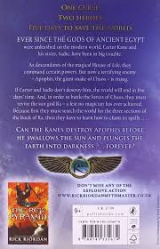 The Throne Of Fire The Kane Chronicles 2 Rick Riordan Ancient Egypt Gods Magical Life Ancient Egypt