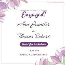 An invitation card is the first impression a guest will have before agreeing to grace a formal or casual event. Write Couple Name On Floral Engagement Invitation Card Pictures