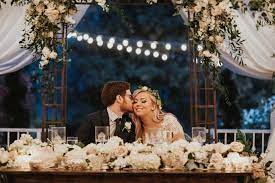 Modern White Wedding In Franklin Tn April 22nd Nashville Garden Wedding Event Venue Cj S Off The Square Nashville Wedding Venues Nashville Wedding Wedding Event Venues