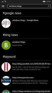 Risultati immagini per windows blogs