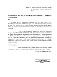 En los casos de nacimiento y de muerte de un hijo o cónyuge el trabajador(a) de casa particular (tcp) tiene. Solicitud De Reprogramacion De Vacaciones Esfera Publica Informacion Del Gobierno