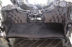4127 Rococo Baroque Sofa With Crystals By Diva Rocker Glam 310 652 8711 Via Flickr Rococo Sofa Gothic Home Decor Dream Furniture