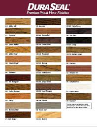 Duraseal Stain Chart 12 Template Format