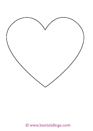 Herzschablone zum ausdrucken pdf : Grosse Und Kleine Herz Vorlagen Basteldinge