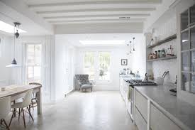 scandi kitchen in a london victorian