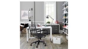 Go Cart White Rolling Desk Reviews Cb2 Cheap Office Furniture Office Furniture Modern Furniture