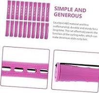 Amazon.com: LIFKOME American Style Hair Roller Set 20pcs Curling s Hair  Rollers for Hairdressing