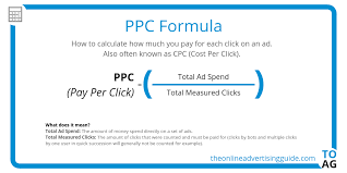 Ppc Calculator Pay Per Click The Online Advertising Guide Online Advertising Ppc Calculator