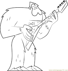 Bigfoot coloring pages finding by on a finding coloring bigfoot. Sasquatchanakwa Coloring Page For Kids Free Total Drama Island Printable Coloring Pages Online For Kids Coloringpages101 Com Coloring Pages For Kids