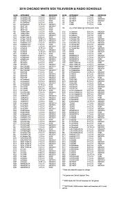 Nbc sports chicago june 2, 2019. 2019 White Sox Broadcast Schedule South Side Sox