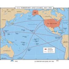 Universal Map U S History Wall Maps U S Territory Leases Wayfair History Wall Wall Maps Map