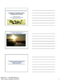 Pdf Leadership Challenges In Health Care Dr Brian L Maruffi Academia Edu