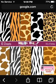 Different Animal Prints Animal Print Background Printed Backgrounds Paper Animals