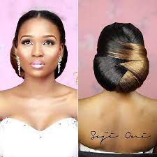 Because Not Every Time Side Parting Makeup Trssignature Hair Hairbysleame Sojioni B Natural Hair Wedding Beautiful Bridal Hair Bridal Hair