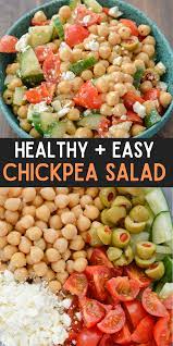Easy Chickpea Cucumber Salad It Starts With Good Food Recipe In 2021 Fresh Salad Recipes Healthy Easy Salad Recipes