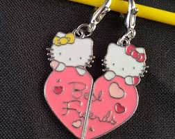 Progress Keepers: Y2K Kitty Best Friends Set of Two, Knitting and Crochet  Accessories, Kitty, Hearts, Friendship Charms, Yarn Stitch Markers