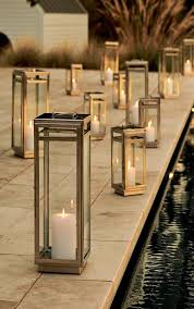 This Luxe Lighting Would Make Any Patio A Showstopper Ibbq Patio Outdoorfurniture Luxeliving Outdoor Lanterns Floor Candle Holders Floor Candle