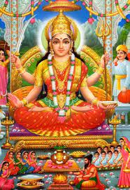 Hindu Cosmos Goddess Lakshmi Goddess Hindu