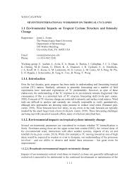 Pdf Environmental Impacts On Tropical Cyclone Structure And Intensity Change