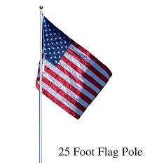 How to attach a flag to a house pole. Diig 4ft Flag Pole Kit Stainless Steel Heavy Duty Silver American Us Flagpole Rustproof For Outdoor Garden Roof Walls Yard Truck Without Bracket Patio Lawn Garden Outdoor Decor Westmead Is Edu Ph