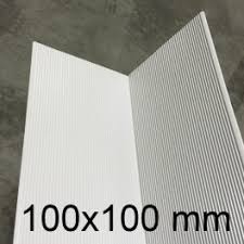 Corniere Pvc Blanc 100 X 100