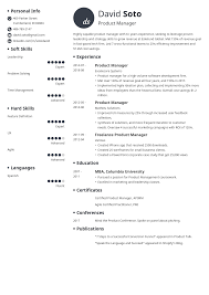 Free resume template for microsoft word. Product Manager Resume Examples Guide Template