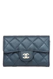 All items are authenticated through a rigorous process overseen by experts. Pre Owned Chanel Classic Flap Card Holder Leprix