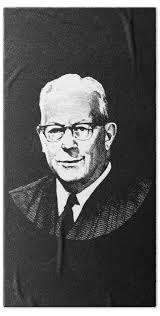 Chief Justice Earl Warren Beach Towel by War Is Hell Store
