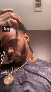 4am Rasta man taking care of...