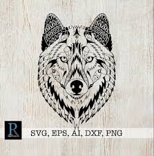 Download Zentangle Wolf Svg Mandala Wolf Svg Svg Files Wolf Cricut Etsy In 2021 Mandala Wolf Wolf Svg Zentangle Wolf