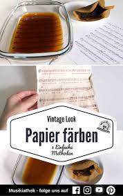 Wenig verleiht einem handgeschriebenen brief, einer schatzkarte, einer urkunde oder einer vintage einladung so viel charme, wie veraltetes und dadurch kostbar aussehendes papier. Vintage Look 3 Einfache Methoden Um Papier Zu Farben