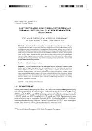 Kuala terengganu's sultan mahmud airport (tgg) has around half a dozen flights per day to kuala lumpur (1 hour) on malaysia airlines and airasia. Pdf Faktor Peramal Minat Belia Untuk Menjadi Nelayan Satu Kajian Di Mukim Kuala Besut Terengganu
